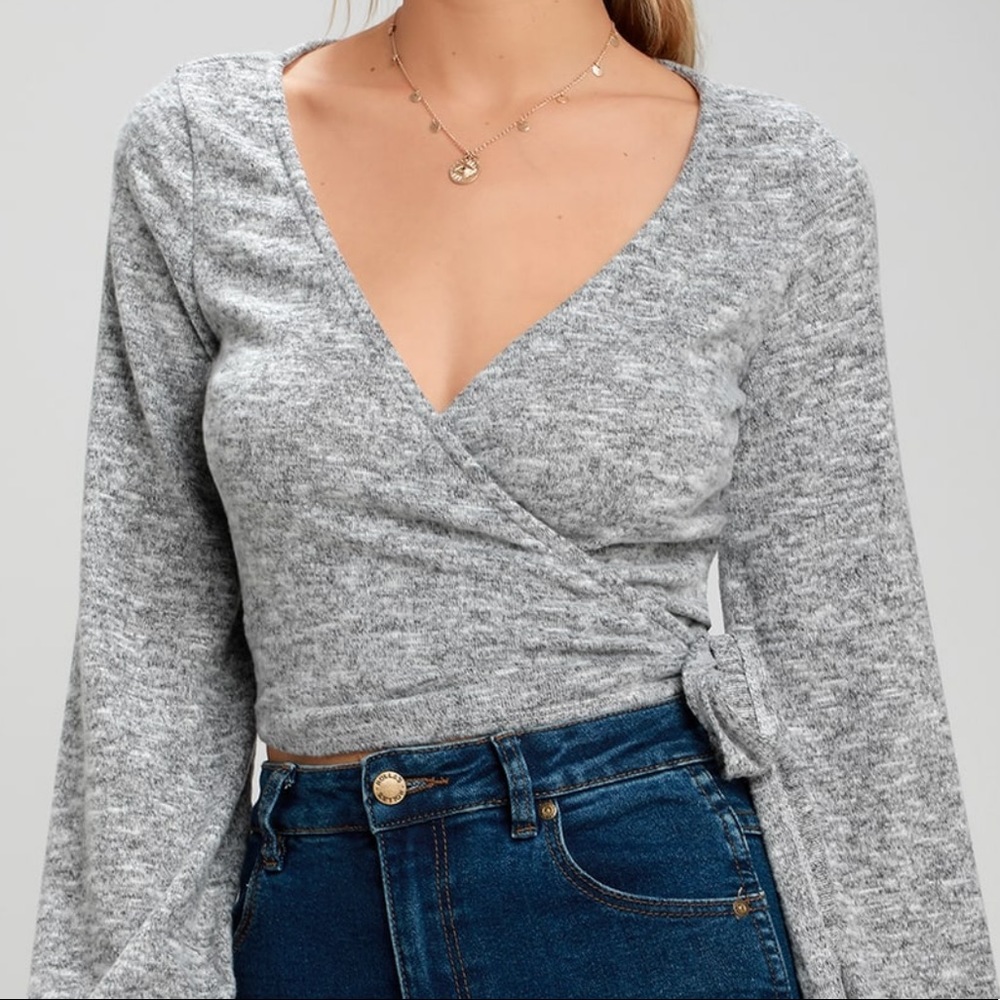 Lulus crop top sweater
